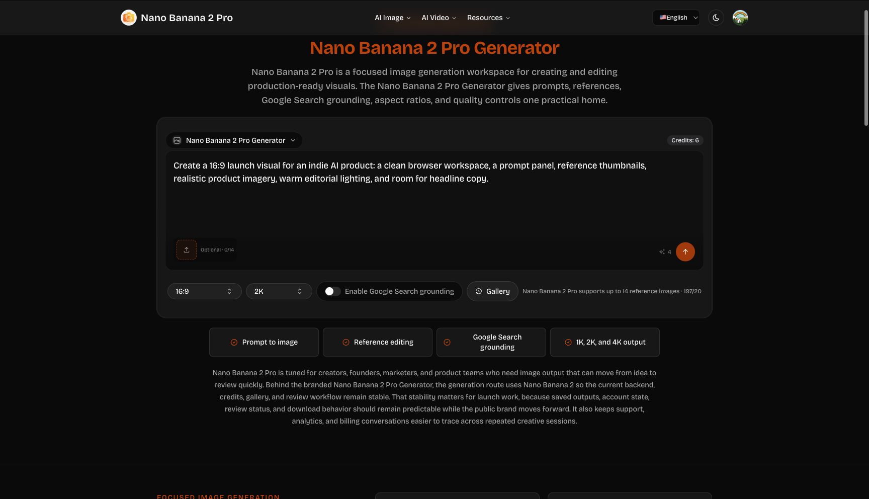 Chrome screenshot showing the reference upload blocker during testing